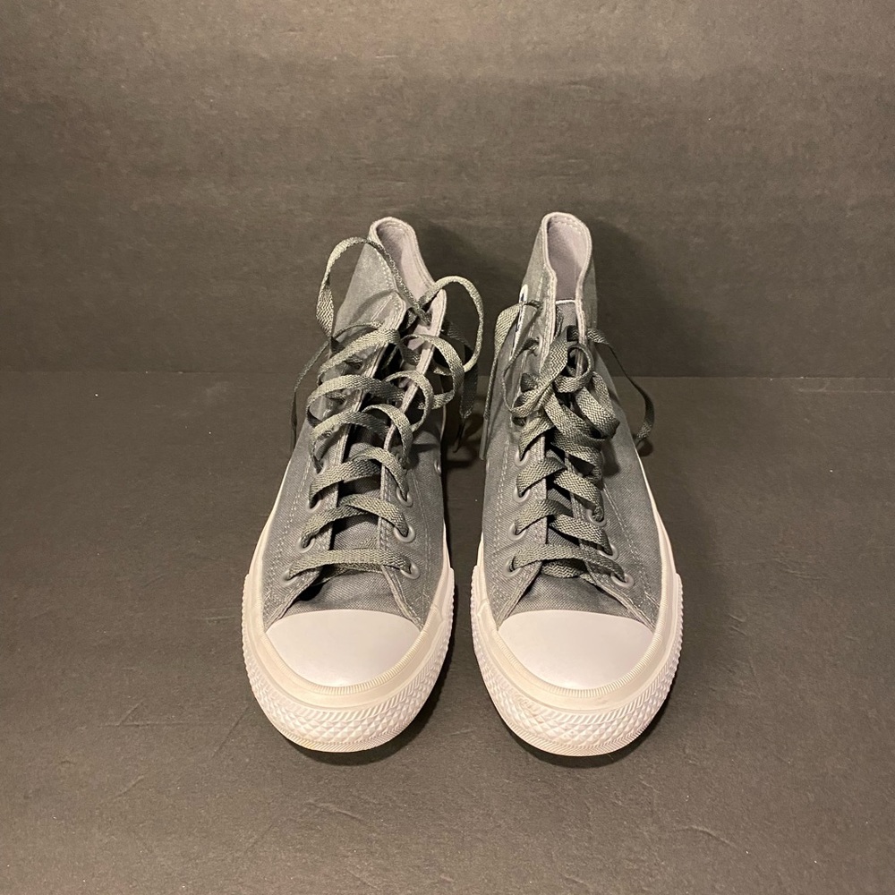 Converse Chuck II Gray.  Gently used.  Women’s 10.  True to size.
